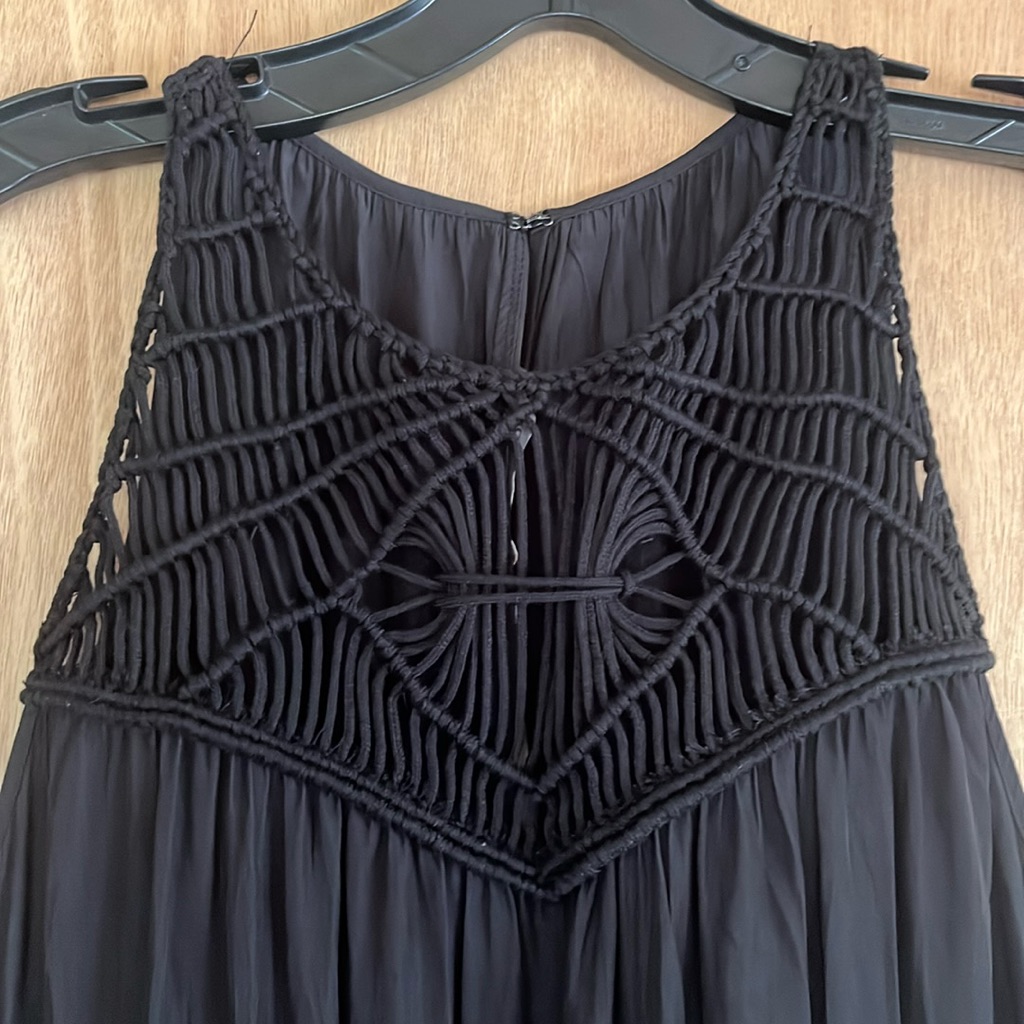 New Ramy Brook Gilly Jumpsuit In Black Size L